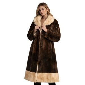 Vintage Fur Coat - Sheared Beaver and Mink